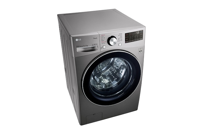 LG 15 kg Washer with 8 kg Dryer Front Load | Turbo Wash | Steam | ThinQ™, WS1508XMT