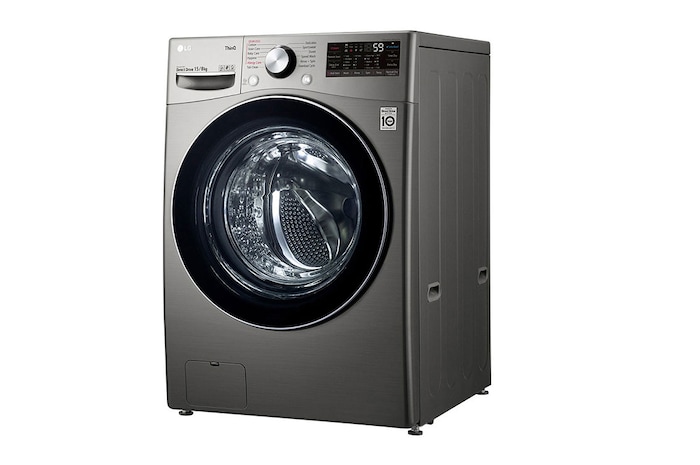 LG 15 kg Washer with 8 kg Dryer Front Load | Turbo Wash | Steam | ThinQ™, WS1508XMT
