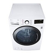 LG 17 kg Washer with 10kg Dryer Front Load washing Machine, White Colour, Washer and Dryer In One, Eco Hybrid, Turbo Wash ,True Steam , Add Item, 6 Motion DD, Inverter Direct Drive, Smart Diagnosis ,ThinQ™ , WS1710WHT