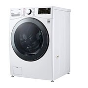 LG 17 kg Washer with 10kg Dryer Front Load washing Machine, White Colour, Washer and Dryer In One, Eco Hybrid, Turbo Wash ,True Steam , Add Item, 6 Motion DD, Inverter Direct Drive, Smart Diagnosis ,ThinQ™ , WS1710WHT