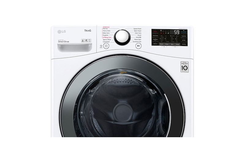 LG 17Kg Washer | 10Kg Dryer | Add Item | Turbo, WS1710WHT