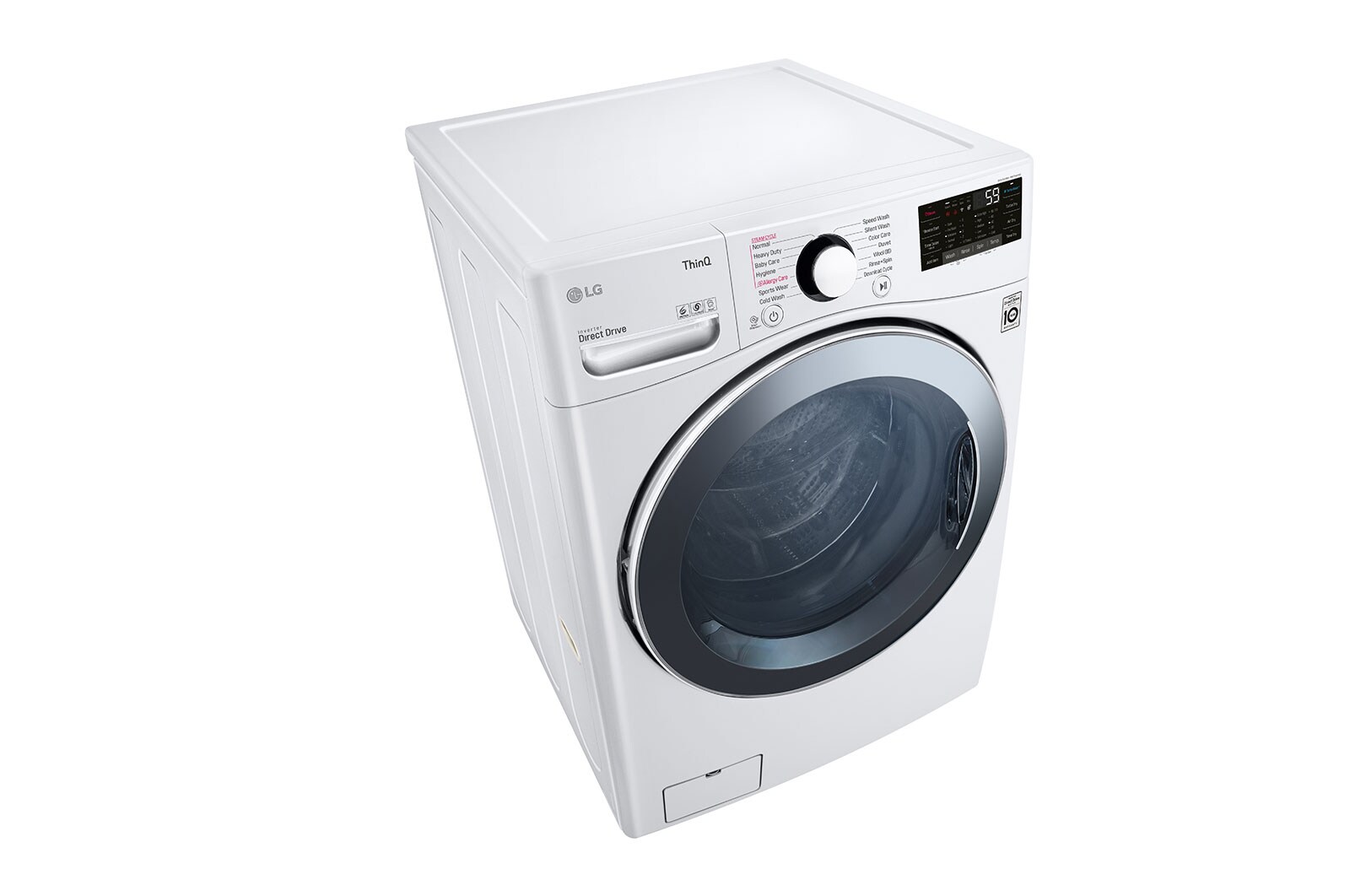 LG 17Kg Washer | 10Kg Dryer | Add Item | Turbo, WS1710WHT