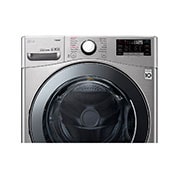 LG 17 kg Washer with 10kg Dryer Front Load washing Machine , Stainless Silver Colour, Washer and Dryer In One, Eco Hybrid, Turbo Wash ,True Steam , Add Item , 6 Motion DD, Inverter Direct Drive, Smart Diagnosis ,ThinQ™, WS1710XMT