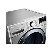LG 17 kg Washer with 10kg Dryer Front Load washing Machine , Stainless Silver Colour, Washer and Dryer In One, Eco Hybrid, Turbo Wash ,True Steam , Add Item , 6 Motion DD, Inverter Direct Drive, Smart Diagnosis ,ThinQ™, WS1710XMT