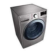 LG 17 kg Washer with 10kg Dryer Front Load washing Machine , Stainless Silver Colour, Washer and Dryer In One, Eco Hybrid, Turbo Wash ,True Steam , Add Item , 6 Motion DD, Inverter Direct Drive, Smart Diagnosis ,ThinQ™, WS1710XMT