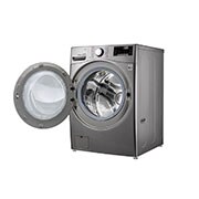 LG 17 kg Washer with 10kg Dryer Front Load washing Machine , Stainless Silver Colour, Washer and Dryer In One, Eco Hybrid, Turbo Wash ,True Steam , Add Item , 6 Motion DD, Inverter Direct Drive, Smart Diagnosis ,ThinQ™, WS1710XMT
