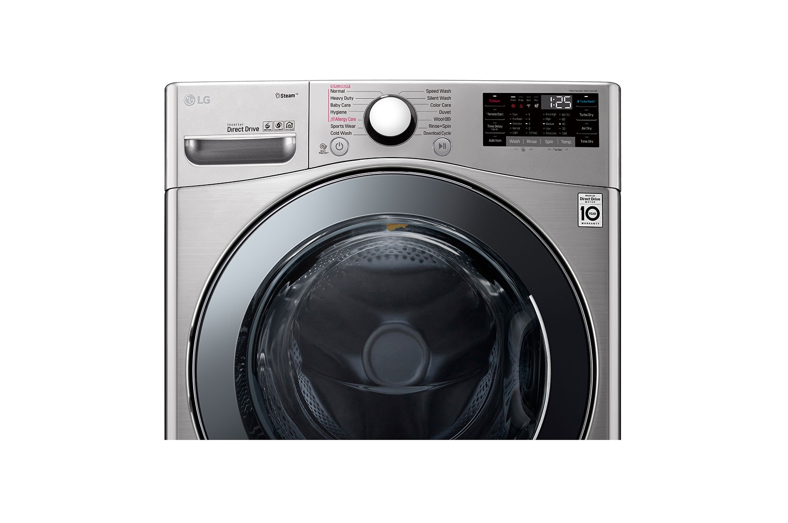 LG 17 kg Washer with 10kg Dryer | Front Load | True Steam | ThinQ™, WS1710XMT