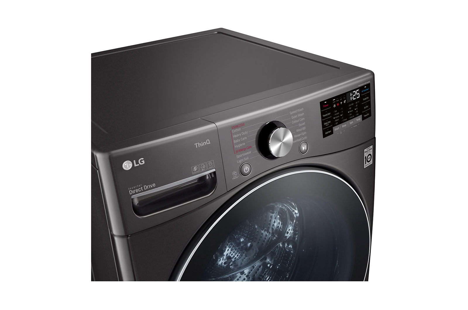 LG 21 kg Washer with 12 Kg Dryer | Front Load | with AI DD™ | ThinQ™, WS2112BST