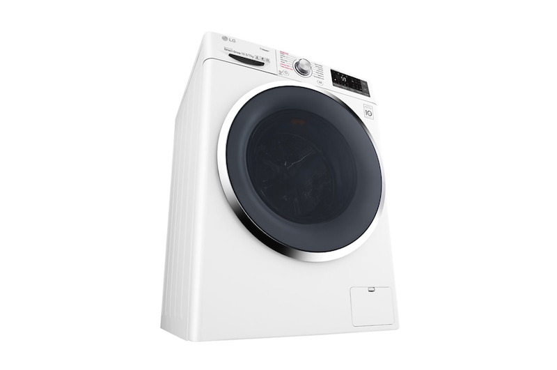 LG 10.5kg washer with 7kg Dryer Front load washing machine, White Color, Turbo Dry, WSC1107WHN