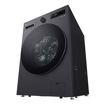LG 18kg Washer with 10Kg Dryer, Front Load washing Machine, 6 Motion DD, AI DD, Steam, TurboWash360, ThinQ, Matte Black color, WSN1810BMT