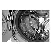 LG Front Load Fully Automatic Washer/Dryer, 21kg/12kg, Silver Color, ThinQ, TrueSteam, Turbo Wash , WST2112XMN
