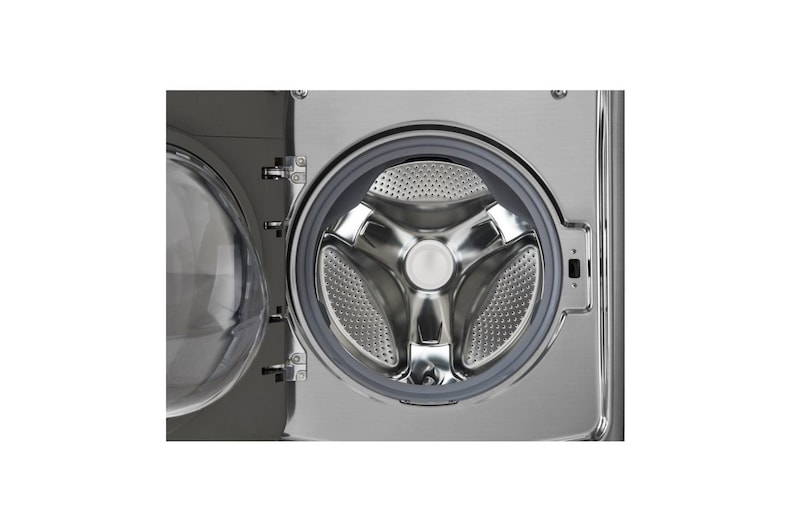 LG Front Load Fully Automatic Washer/Dryer, 21kg/12kg, Silver Color, ThinQ, TrueSteam, Turbo Wash , WST2112XMN