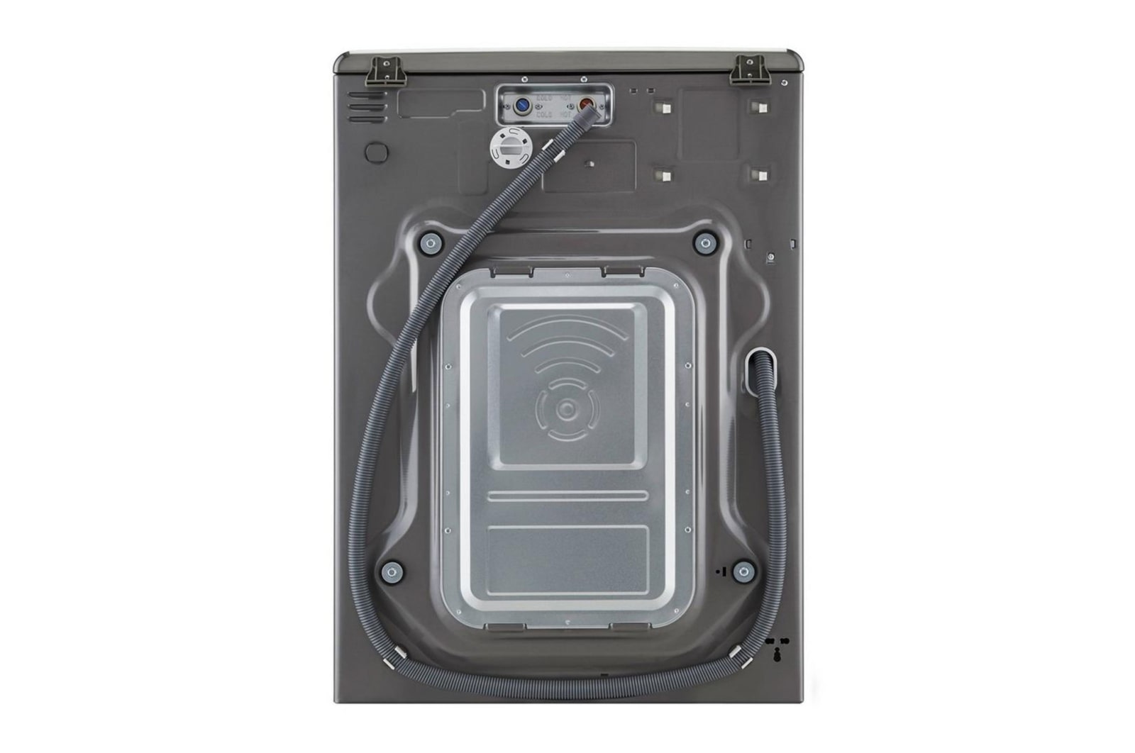 LG Front Load Fully Automatic Washer/Dryer, 21kg/12kg, Silver Color, ThinQ, TrueSteam, Turbo Wash , WST2112XMN