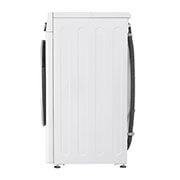 LG 8 kg Washer with 5kg Dryer Front Load washing Machine with AI DD™ (Intelligent Care with 18% More Fabric Protection) , Washer and Dryer in One, Steam,Bigger Capacity in Same Size,SmartThinQ™ (Wi-Fi), Tempered Glass Door, Stainless Lifter., WSV0805WH