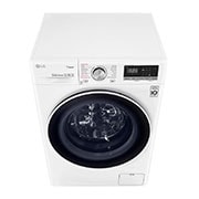 LG 9 kg Washer with 6 kg Dryer , Front Load washing Machine with AI DD™ ,White color, WSV0906WH