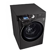 LG 12 kg Washer with 8 Kg Dryer,  Front Load washing Machine with AI DD™ (Intelligent Care with 18% More Fabric Protection) ,Black Steel color,  New Metal panel,Steam+ (Wrinkle & Allergy Care), Turbo Wash 360 (39 Min),ThinQ™ (Wi-Fi),, WSV1208BST