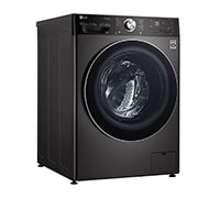 LG 12 kg Washer with 8 Kg Dryer,  Front Load washing Machine with AI DD™ (Intelligent Care with 18% More Fabric Protection) ,Black Steel color,  New Metal panel,Steam+ (Wrinkle & Allergy Care), Turbo Wash 360 (39 Min),ThinQ™ (Wi-Fi),, WSV1208BST