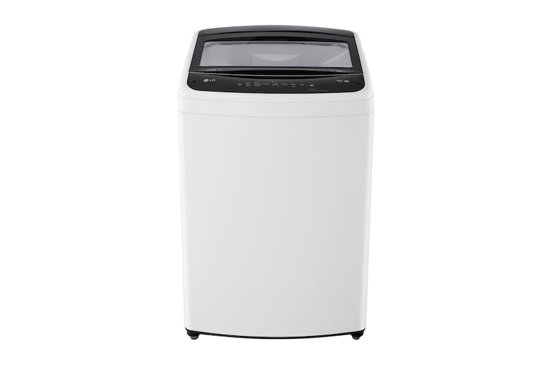 Front view of 15 Kg Top Load washing Machine |Smart Inverter Motor | Smart Motion Turbo Drum | Middle Black WTBV15BNW