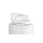 LG 11 Kg Top Load washing Machine, White Colour, TurboWash3D™, Steam, Tub Clean,  Full Stainless Steel Tub, ThinQ™, WTS11HHWK
