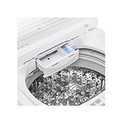 LG 11 Kg Top Load washing Machine, White Colour, TurboWash3D™, Steam, Tub Clean,  Full Stainless Steel Tub, ThinQ™, WTS11HHWK