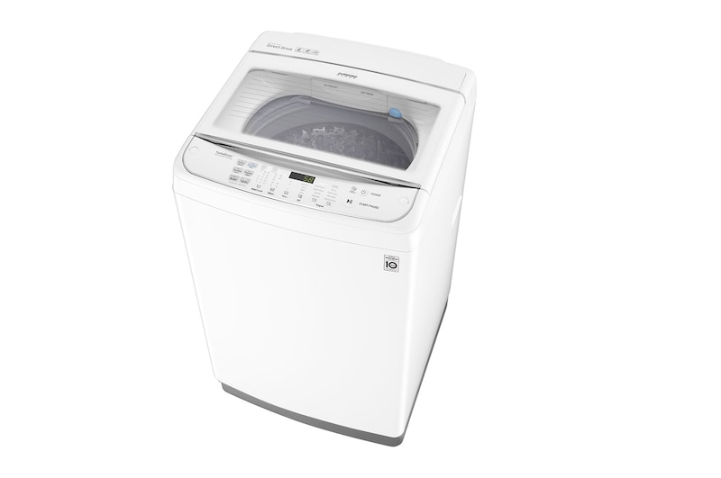 LG 11 Kg Top Load washing Machine, White Colour, TurboWash3D™, Steam, Tub Clean,  Full Stainless Steel Tub, ThinQ™, WTS11HHWK