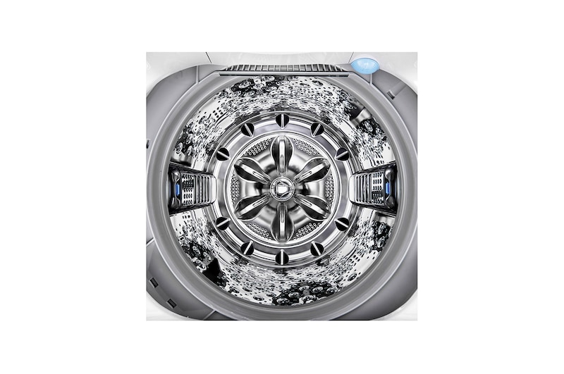 LG 16 Kg Top Load washing Machine, Middle Black Colour, TurboWash3D™, Steam, Tub Clean,  Full Stainless Steel Tub, Pre-Wash+, ThinQ™, WTS16HHDK