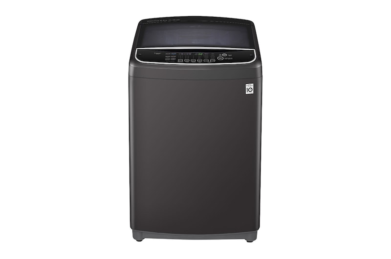 LG 16 Kg Top Load washing Machine, Middle Black Colour, TurboWash3D™, Steam, Tub Clean,  Full Stainless Steel Tub, Pre-Wash+, ThinQ™, WTS16HHDK
