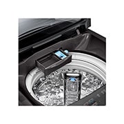 LG 16 Kg Top Load washing Machine, Middle Black Colour, TurboWash3D™, Steam, Tub Clean,  Full Stainless Steel Tub, Pre-Wash+, ThinQ™, WTS16HHDK