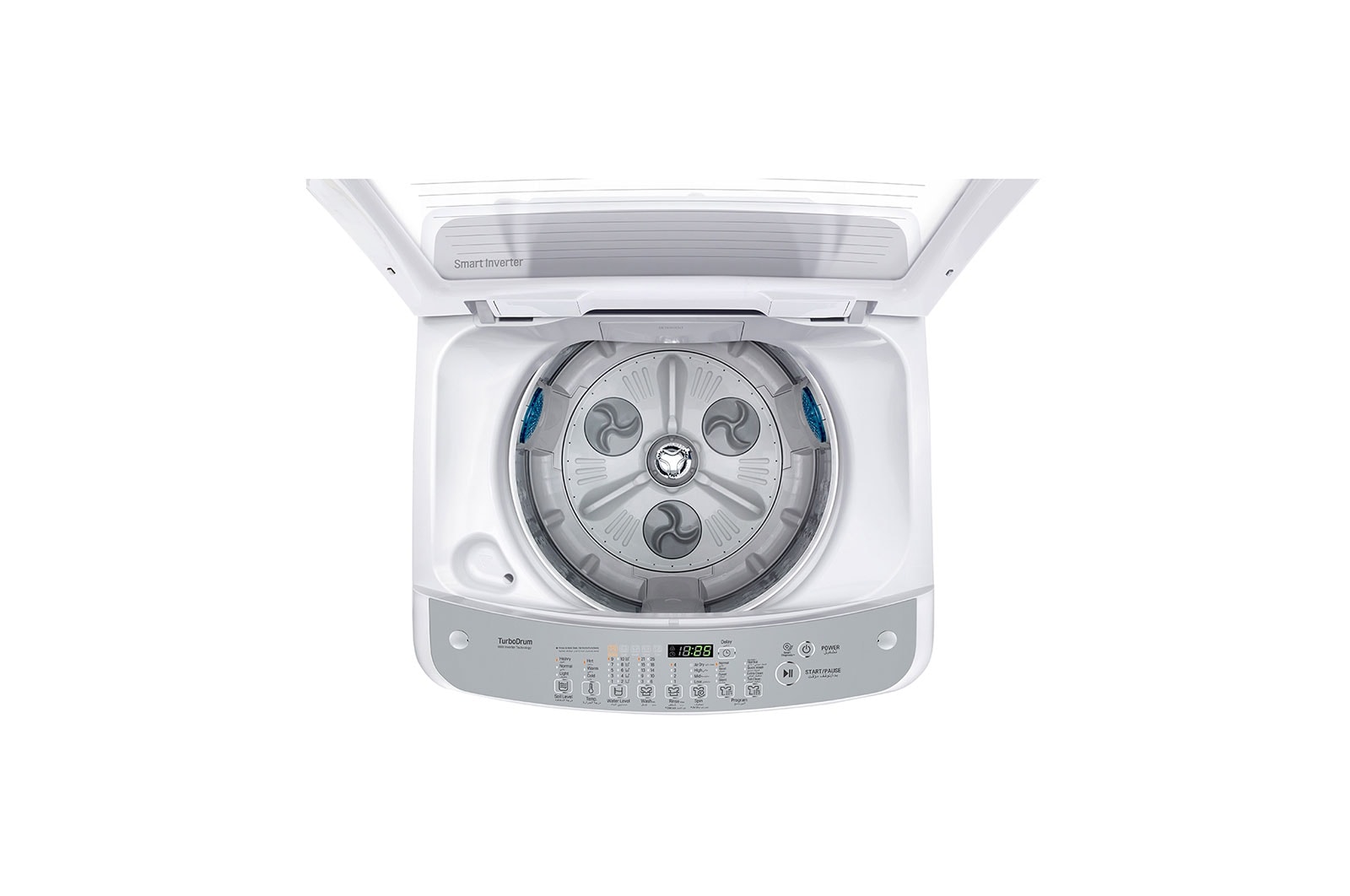 LG 11kg Top load washing machine, White Color, Smart motion, Smart Diagnosis , WTSV11BW