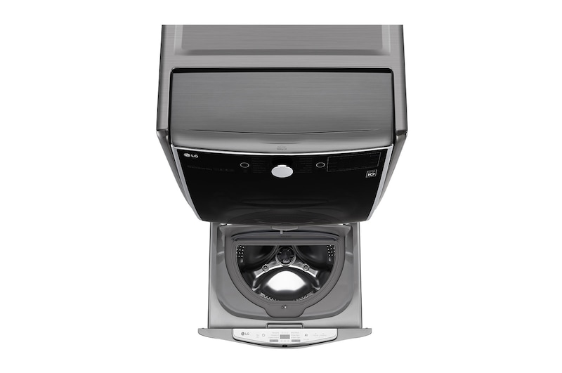 LG 3.5 Kg Mini Wash, Silver Color , LG TWINWash compatible. Perfect solution for delicate and daily loads., WTT03TLXMN