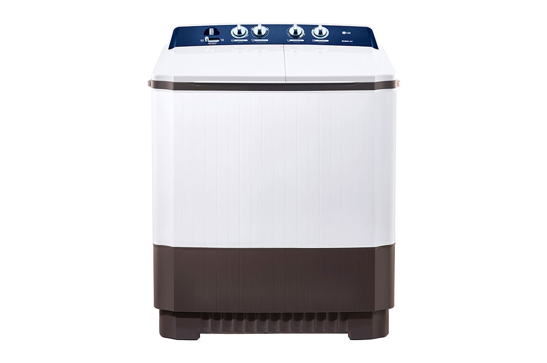 LG 10.5kg Twin Tub Washing Machine , White Color , Roller Jet Pulsator, WTT1108OW