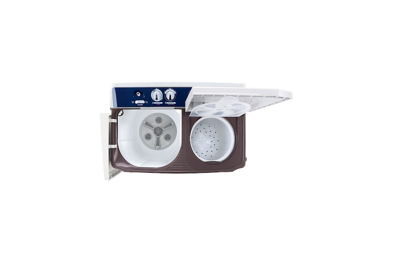 LG 10.5kg Twin Tub Washing Machine , White Color , Roller Jet Pulsator, WTT1108OW