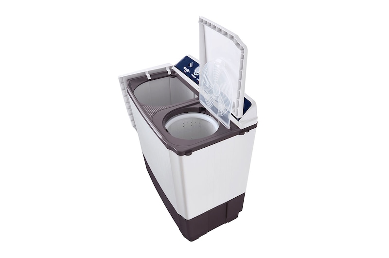 LG 10.5kg Twin Tub Washing Machine , White Color , Roller Jet Pulsator, WTT1108OW