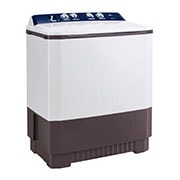 LG 10.5kg Twin Tub Washing Machine , White Color , Roller Jet Pulsator, WTT1108OW