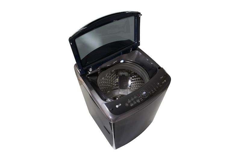 Top view with door open