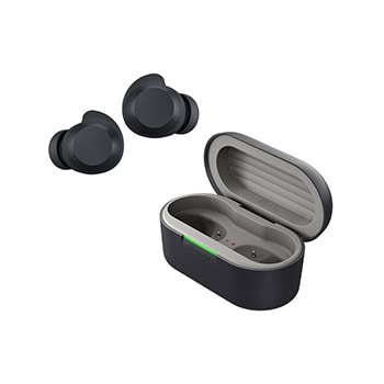 cradle rear view with earbuds apart