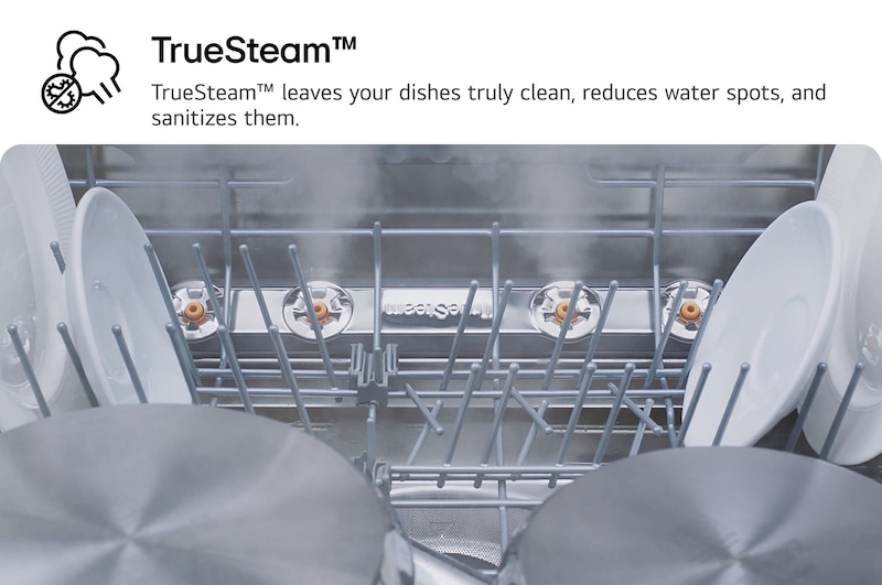 LG غسالة أطباق 14 مكان QuadWash™ TrueSteam™, DFC287HVS