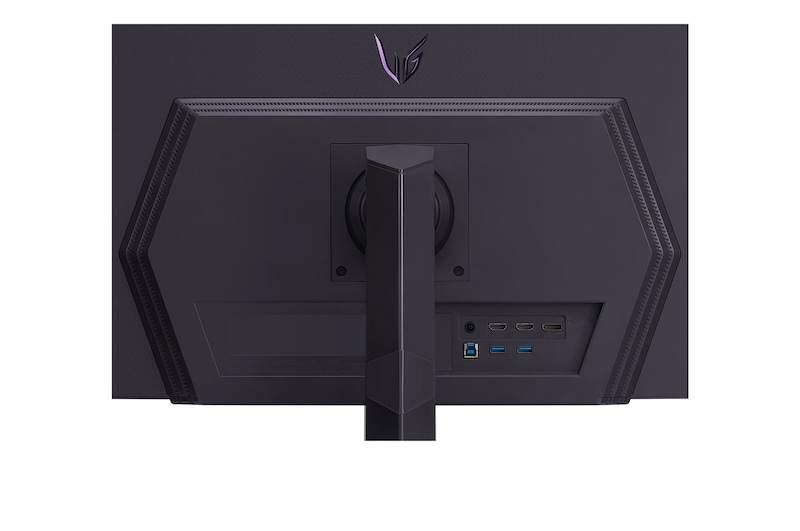 close-up view of ports