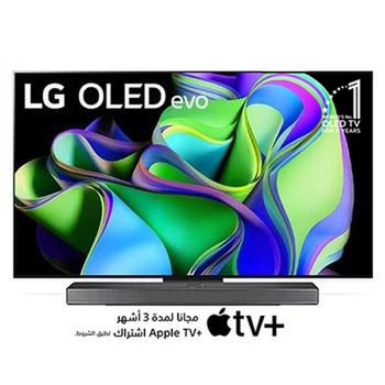 LG 55 Inch Class C3 Series OLED evo 4K UHD Smart webOS 23 w/ ThinQ AI TV