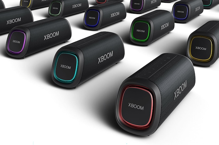 LG XBOOM Go Portable Bluetooth Speaker with Sound Boost, XG7QBK