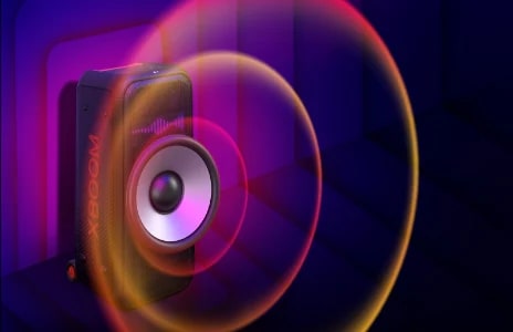 Image of XBOOM to show the Powerful Bass