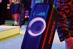 Image of XBOOM to show the Multi Color Ring Lighting