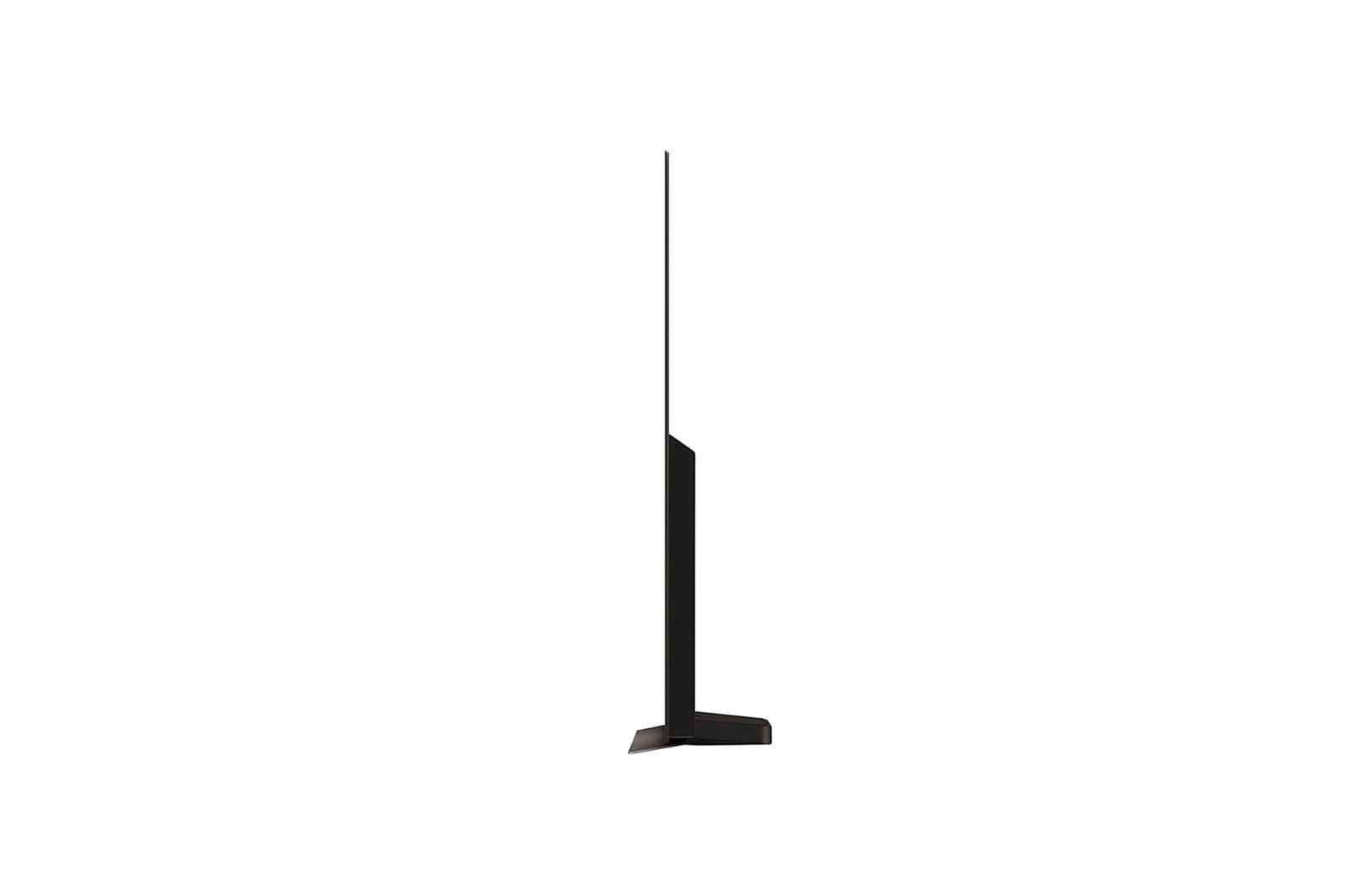 Side view of LG OLED evo TV