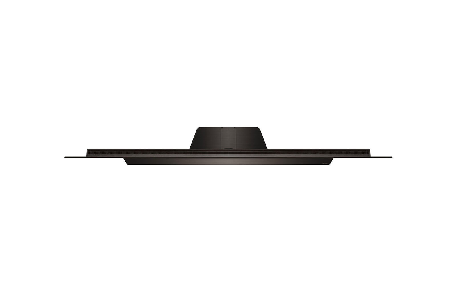Angled view of LG OLED evo TV, OLED C4 from above
