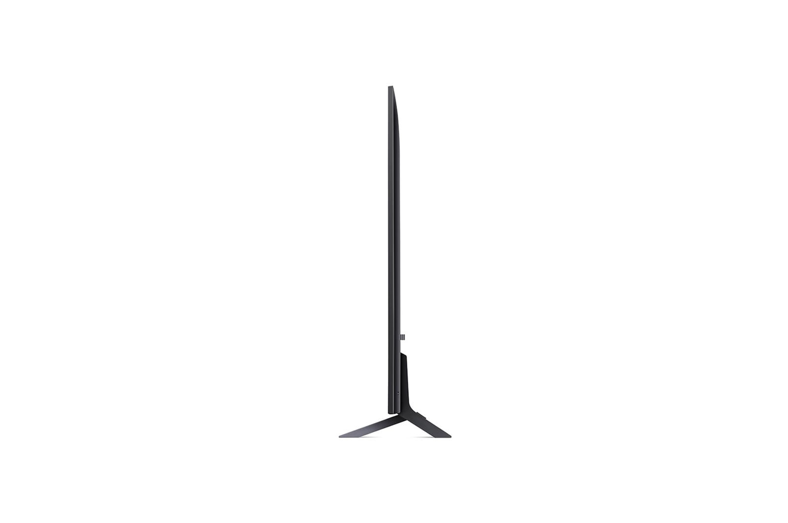 Side view of LG QNED TV
