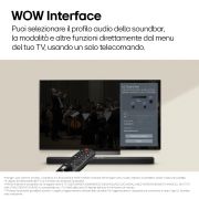 LG Soundbar för TV 4.1-kanal NS40TR, NS40TR