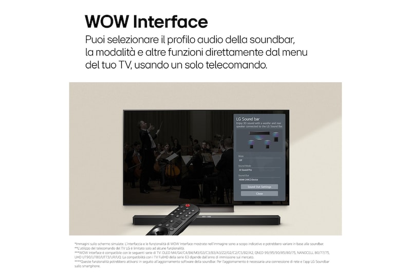 LG Soundbar för TV 4.1-kanal NS40TR, NS40TR