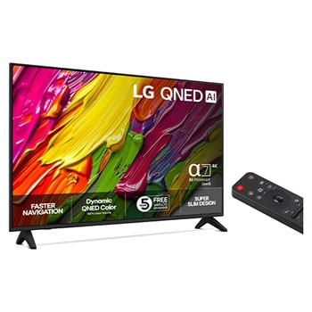 43-tums LG QNED AI QNED70 4K Smart TV 2025