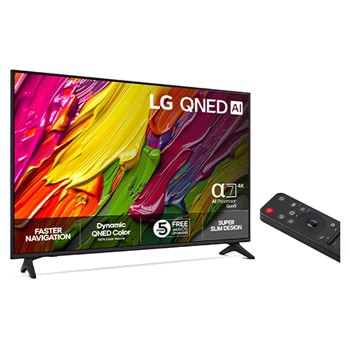55-tums LG QNED AI QNED70 4K Smart TV 2025