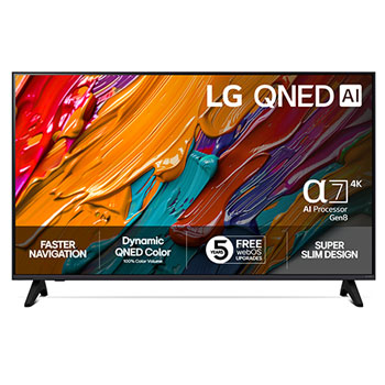 43-tums LG QNED AI QNED7E 4K Smart TV 2025